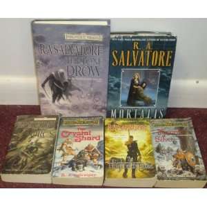  Set of 6 FORGOTTEN REALMS SERIES BOOKS by R.A. Salvatore 