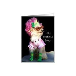  Costume Party Invitation Toy dog Card Health & Personal 