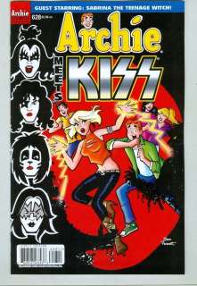 Archie #628 February 2012 NM  Archie Meets Kiss part 2 cover A  