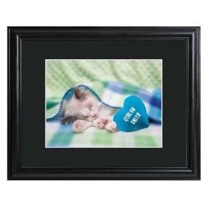 Personalized Kitty Love Framed Print 