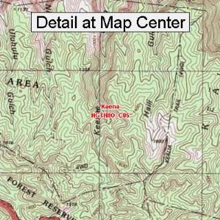   Quadrangle Map   Kaena, Hawaii (Folded/Waterproof)