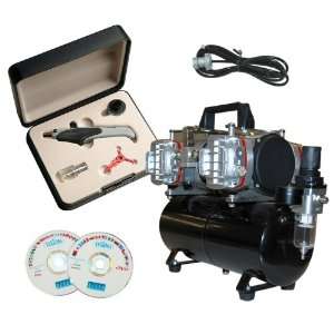  Aztek A4702 Airbrushing System with Airbrush Depot Model 