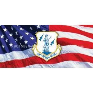  Window Graphic   30x65 Air National Guard