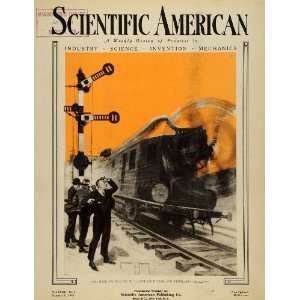  1920 Cover Scientific American Airplane Engine Propellers 