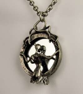 Lady of Death Necklace Extreme Heavy Metal Grim Reaper  