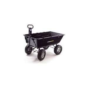  Gorilla Carts 1,200 lb. Plastic Dump Cart Patio, Lawn 