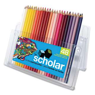 48 Prismacolor Scholar Colored Woodcase Pencils Asstd 073640928072 