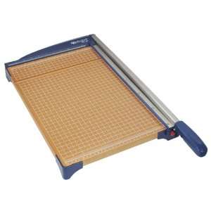 Westcott Guillotine Paper Trimmer With Wood Base, 15 