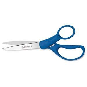 Westcott All Purpose Preferred Line Scissors   Blue, Preferred Line 