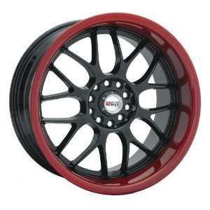  17x7 XXR 006 (Black w/ Red Lip) Wheels/Rims 5x100/114.3 