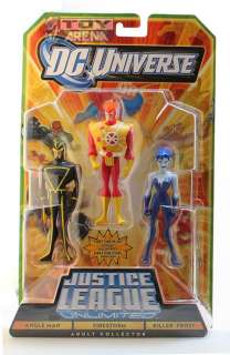 DC Universe Classics Angleman Firestorm Killer Frost 3 Pack JLU Action 