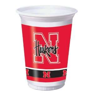   University of Nebraska Plastic Beverage Cups