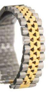 SPEIDEL   Stainless Steel buckle clasp TWO TONE watchband size; 16mm 
