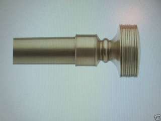 NEW~Williams Sonoma Home Ant Brass 2 Rib Finial SET/2  