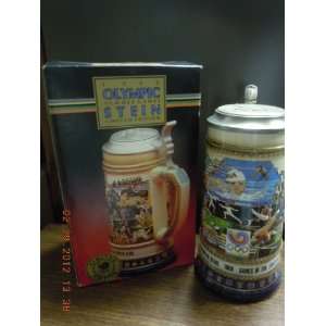  1988 Summer Olympic Games Lidded Stein 