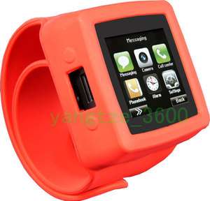 Unlocked Watch Cell Phone MQ666A Touch Screen quad band  mp4 FM 