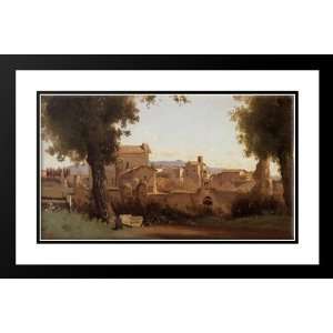  Corot, Jean Baptiste Camille 24x17 Framed and Double 