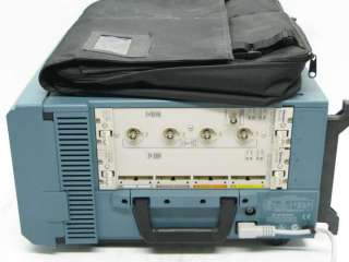 Tektronix TLA 714 Logic Analyzer Color Portable Mainframe w/ Cables 