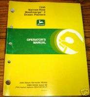 John Deere 7240 MaxEmerge Planter Operators Manual jd  
