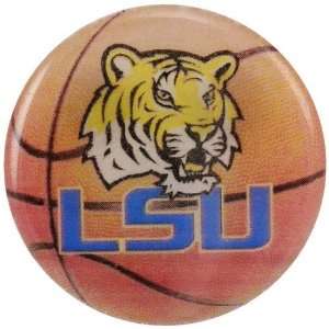  LSU Tigers Double Back Basketball Pin