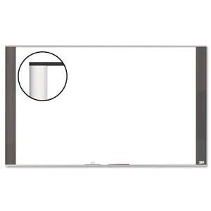  3M Melamine Dry Erase Board, 36 x 24, White, Graphite 