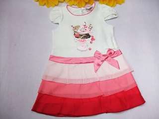 New Monnalisa Pink Baby Gorgeous Dress Size 73cm 100cm  