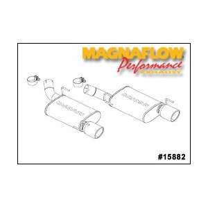  Magnaflow Exhaust 05 08 Mustang GT 4.6L V8 Axle Back 
