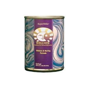 Wellness Chicken & Herring Formula Canned Cat Food 12 12.5 oz cans