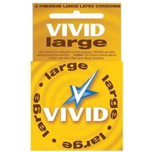  Vivid condoms, large (ea)