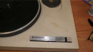 Kenwood KD 550 Direct Drive Stereo Turntable  