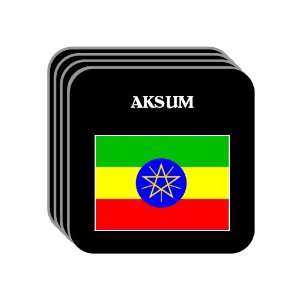  Ethiopia   AKSUM Set of 4 Mini Mousepad Coasters 