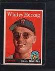 1958 Topps #438 Whitey Herzog NM E106808