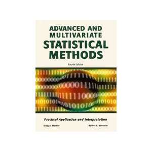  Advanced and Multivariate Statistical Methods by Craig 