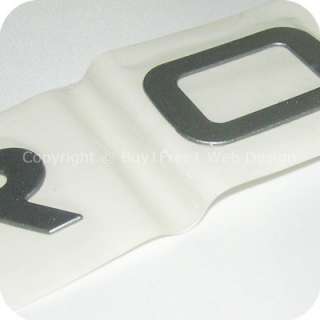 RANGE ROVER BONNET SILVER DECAL P38A 1995   2002 Replacement Badge 