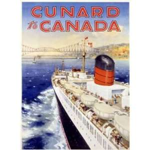  Turner   Cunard Canada Giclee on acid free paper