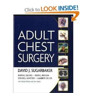  Adult Chest Surgery [Hardcover] David Sugarbaker Books