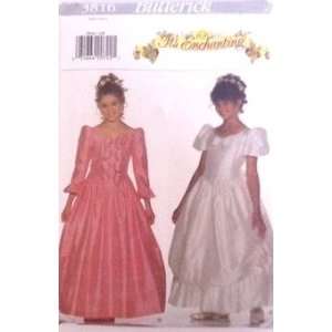   Pattern 3816 Girls Formal Dress, Size 7 8 10 Arts, Crafts & Sewing