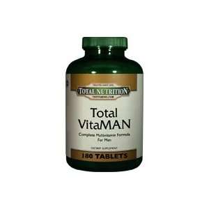  Total VitaMan   Multivitamin Complex For Men   180 Tablets 