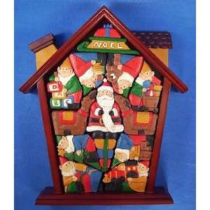   House of Santa Puzzle by Midwest Seasons of Cannon Falls Toys & Games