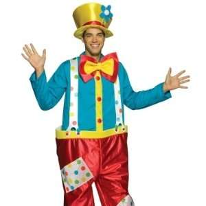   Funny Clown Halloween Costume Adult One size fits most Toys & Games