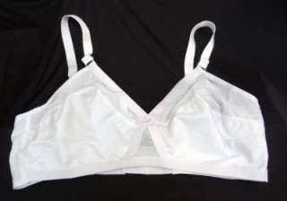 Foundation Womens White bra Size 40 G_NWOT_Soft Adjustable straps 