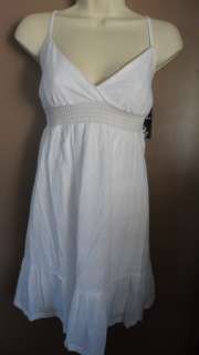    DISORDERLY CONDUCT White Eyelet Summer Dress   Size 7   NWT  