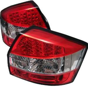  02 05 Audi A4 / S4 LED Tail Lights   Red Clear (pair 
