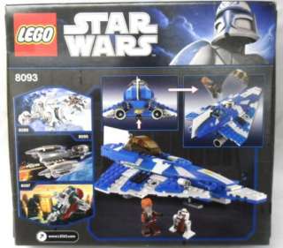 Lego 8093 Star Wars Plo Koons Jedi Starfighter Building Toy New 