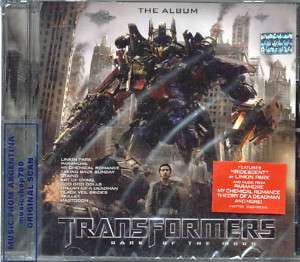 TRANSFORMERS 3 DARK OF THE MOON THE ALBUM MOVIE SOUNDTRACK SEALED CD 
