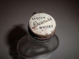   John Dewar & Sons Scotch Whiskey Flask Shaped Bottle from Scotland