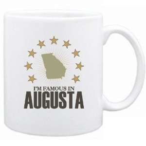    New  I Am Famous In Augusta  Georgia Mug Usa City