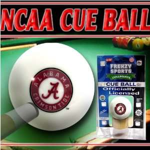 Alabama Crimson Tide Officially Licensed Billiards Cue Ball by Frenzy 