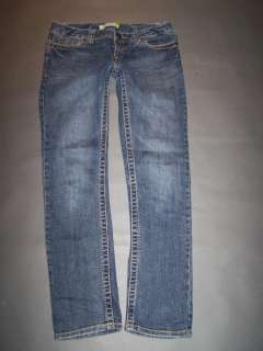 WOMENS AEROPOSTALE BAYLA SKINNY JEANS SIZE 3 / 4 S 8270  