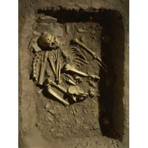  Neanderthal Tomb Burial, from La Chapelle aux Saints 